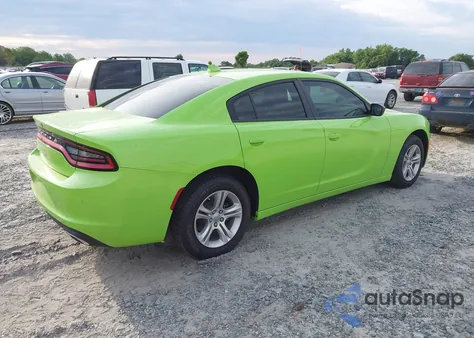 2023 Dodge Charger Sxt из США, поврежденный, VIN 2C3CDXBG7PH699447